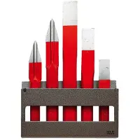 Facom jeu 5 burins-bedanes-std metal - 263.265JS5