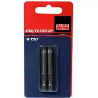 Bahco 2xbits t15 70mm 1/4" standard | 59S/70T15-2P