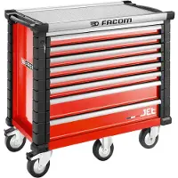 Facom Jet Gereedschapswagen 8 Laden M5 Rood - JET.8M5A