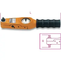 Beta 005900001 1/4'' Momentsleutel met meetklok 0,3 - 4 Nm