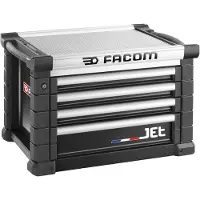 Facom Jet Topcase 4 Laden M3 Zwart - JET.C4NM3A - JET.C4NM3A