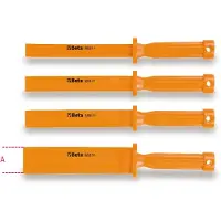 Beta 4-delig set krasbestendige platte kunststof beitels 988/K4 - 009880104