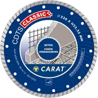 Carat diamantzaag beton ø115x22,23mm, cdts classic