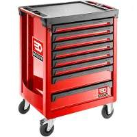 Facom Roll Gereedschapswagen 8 Laden M3 Rood - ROLL.8M3A - ROLL.8M3A