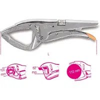 Beta Griptang met grote bekbreedte en dubbel verstelbaar 1051L - 010510100