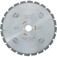 Metabo 628007000 Cirkelzaagblad 210 mm 1 stuk(s)