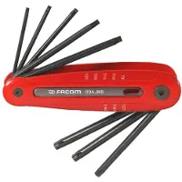 Facom 89.jm torx&reg;-inbussleutels in beugel - 89A.JM8