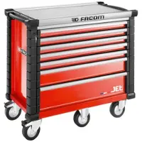 Facom Jet Gereedschapswagen 7 Laden M5 Rood - JET.7M5A - JET.7M5A