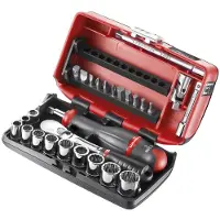 Facom RL.NANO112 Dopsleutelset Metrisch 1/4 (6,3 mm) 25-delig