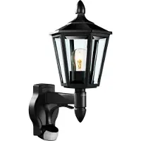 Steinel Buitenlamp Aruba met bewegingssensor zwart