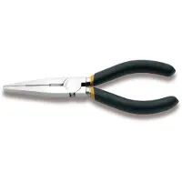Beta Telefoontang, lange platte bekken, verchroomd, dubbele PVC handgreep 1162 160 - 011620006