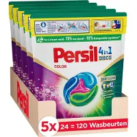 Persil Discs Color Doy - Wascapsules - Voordeelverpakking - 5 x 24 Wasbeurten