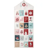 Howa Adventskalender Kerstkalender van Stof voor Kinderen en Volwassenen Katoen 8803