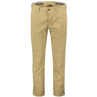 Alberto Bike Regular Fit Chino beige, Effen