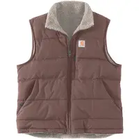 Carhartt Bodywarmer Women Relaxed Fit Montana Insulated Vest Nutmeg-S
