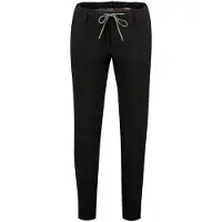 Alberto Bike Slim Fit Broek zwart, Effen