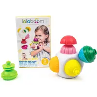 Lalaboom - Constructiespeelgoed - Mini kubus met educatieve kralen