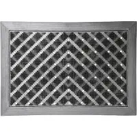 Cleanwalk Buitenmat V-Power Antraciet 45x65 cm