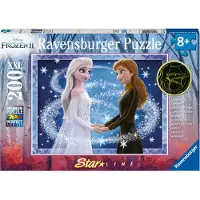 Ravensburger puzzel Frozen XXL 200 stukjes glow in the dark