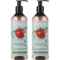 Sarcia.eu ITINERA - Regenererende Vloeibare Zeep met Sorrento Tomatenschil, 95% Natuurlijke Ingrediënten 370 ml / 2 stuks