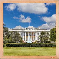 Educo Kinderpuzzel Educatief Speelgoed 'Het Witte Huis' - 40x40cm - 25 stukjes fotopuzzel - Educatieve puzzel voor kinderen - Legpuzzel - Puzzel voor kinderen - Vanaf 4 jaar