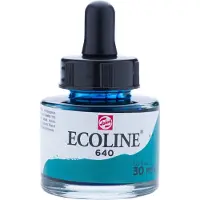 Taidepiste Water Color Bottle 30 ml Bluish Green