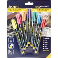 Securit krijtmarker Original kleuren