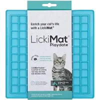 LickiMat - Cat Playdate Light Blue 20X20Cm - (785.5330)