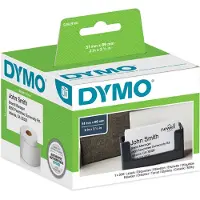 Dymo S0929100 Etiket Zwart op wit (51 mm x 89 mm)