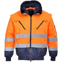 Portwest Hi Vis Contrast Bomberjack | Maat: L