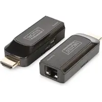 Digitus DS-55203 audio/video extender Netwerkzender & -ontvanger Zwart