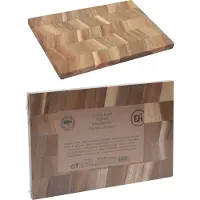 Excellent Housewares Houten plank, Snijplank, Bruin
