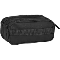 Safta Basic Big, etui met drie vakken, zwart. Mann, zwart, one size