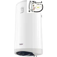 Tesy Modeco antikalk energiezuinige boiler met installatie set voor verticale boilers 100 liter van