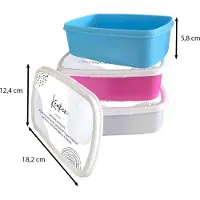 MuchoWow Broodtrommel Roze - Lunchbox - Brooddoos - Keuken - Opa - Quotes - Spreuken - Woordenboek - Keuken definitie - 18x12x6 cm - Kinderen - Meisje