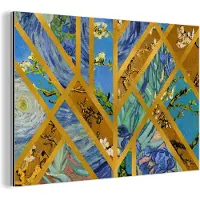 MuchoWow Wanddecoratie Metaal - Aluminium Schilderij Industrieel - Kunst - Van Gogh - Oude meesters - 180x120 cm - Dibond - Foto op aluminium - Industriële muurdecoratie - Voor de woonkamer/slaapkamer