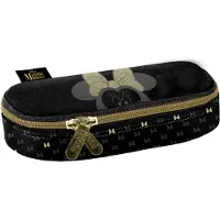 Sonstiges BeUniq Etui Minnie Gold - 23 x 10 x 5 cm - Zwart