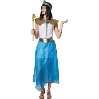Dressforfun - Betoverende farao Hatsjepsoet XXL - verkleedkleding kostuum halloween verkleden feestkleding carnavalskleding carnaval feestkledij partykleding - 302704