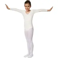 Dressforfun - Romper voor kinderen wit 116 (5-6y) - verkleedkleding kostuum halloween verkleden feestkleding carnavalskleding carnaval feestkledij partykleding - 301899