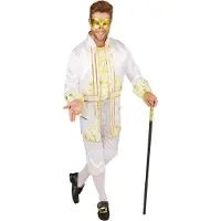Dressforfun - Keizer M - verkleedkleding kostuum halloween verkleden feestkleding carnavalskleding carnaval feestkledij partykleding - 301395