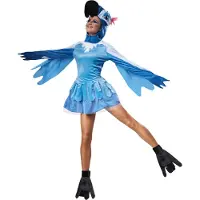 Dressforfun Geestige paradijsvogel XXL - verkleedkleding kostuum halloween verkleden feestkleding carnavalskleding carnaval feestkledij partykleding - 302500