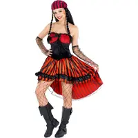 Dressforfun vrouwenkostuum piraat Elizabeth S - verkleedkleding kostuum halloween verkleden feestkleding carnavalskleding carnaval feestkledij partykleding - 300686