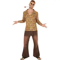 TecTake dressforfun - herenkostuum hippie John L - verkleedkleding kostuum halloween verkleden feestkleding carnavalskleding carnaval feestkledij partykleding - 300964