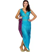 Dressforfun - Vrouwenkostuum Griekse schoonheid Cassandra M - verkleedkleding kostuum halloween verkleden feestkleding carnavalskleding carnaval feestkledij partykleding - 300411