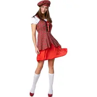 Dressforfun - Jeugdige Schotse S - verkleedkleding kostuum halloween verkleden feestkleding carnavalskleding carnaval feestkledij partykleding - 302070