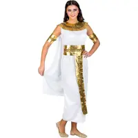 TecTake dressforfun - vrouwenkostuum Nijlkoningin Cairo M - verkleedkleding kostuum halloween verkleden feestkleding carnavalskleding carnaval feestkledij partykleding - 300323