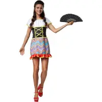 Dressforfun - Verleidelijke Valentina XL - verkleedkleding kostuum halloween verkleden feestkleding carnavalskleding carnaval feestkledij partykleding - 302621