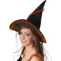 Dressforfun - Vurige heks Wilzania XL - verkleedkleding kostuum halloween verkleden feestkleding carnavalskleding carnaval feestkledij partykleding - 302420