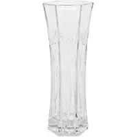 Gerimport Bloemenvaas van ornament glas 29 x 11 cm - Vazen