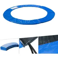 Arebos Beschermingspads Ranfafdekking Trampoline 457 cm blauw